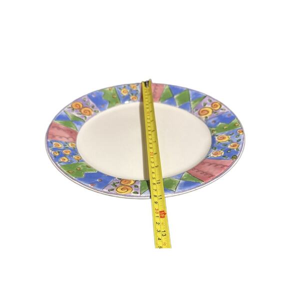 Sango Sue Zipkin Dinner Plate Biscotti 10 5/8"D Oven Safe 3023 - Picture 6 of 6